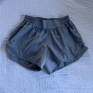 Lululemon gray running shorts